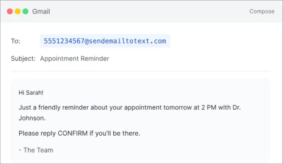 Compose an email in Gmail