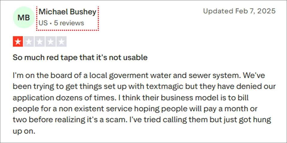 Excessive Setup Restrictions