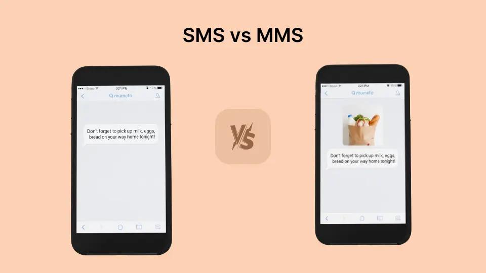 SMS vs MMS