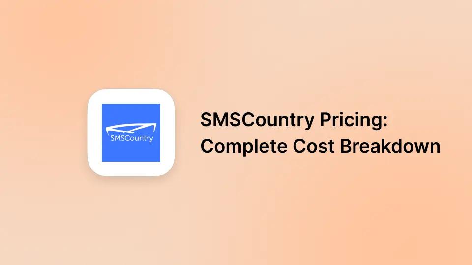 SMSCountry Pricing