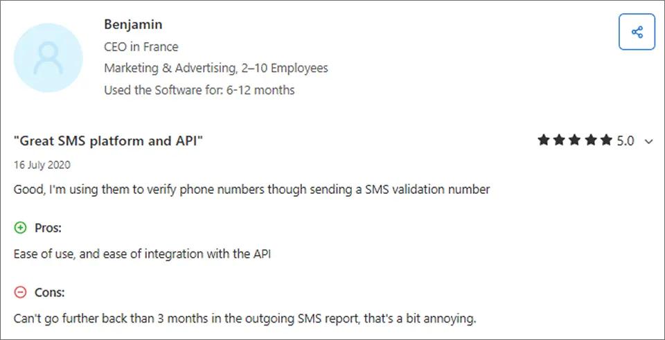 API for Developer Integrations