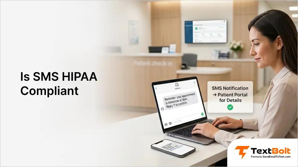 Is SMS HIPAA Compliant