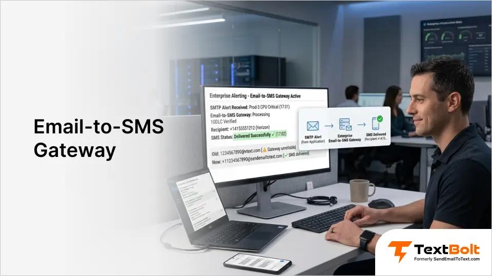 Email-to-SMS Gateway