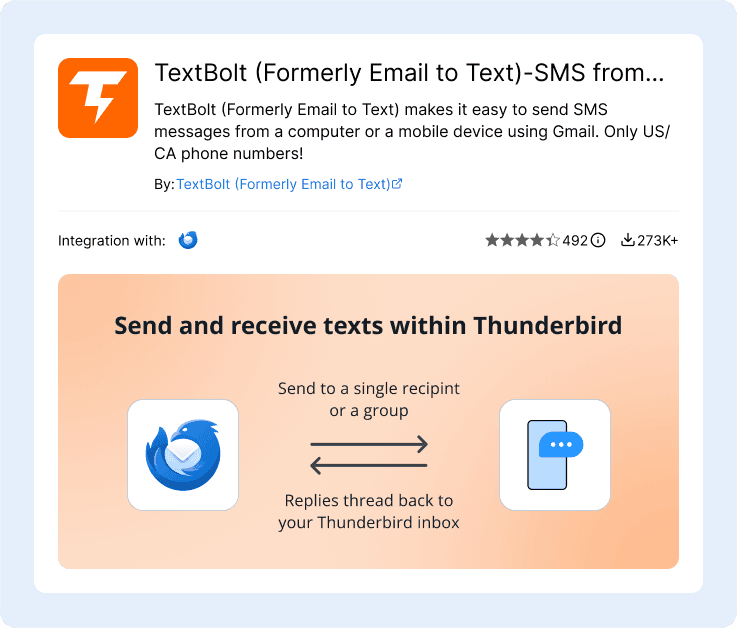 Set Up Thunderbird SMS in About 30 Minutes