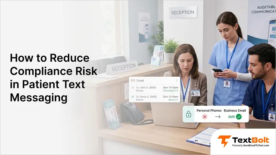 How to Reduce Compliance Risk in Patient Text Messaging