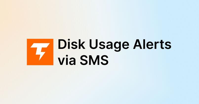 Disk Usage Alerts