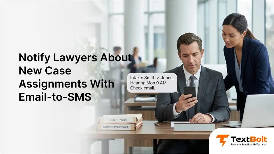 Notify Lawyers New Case Assignments