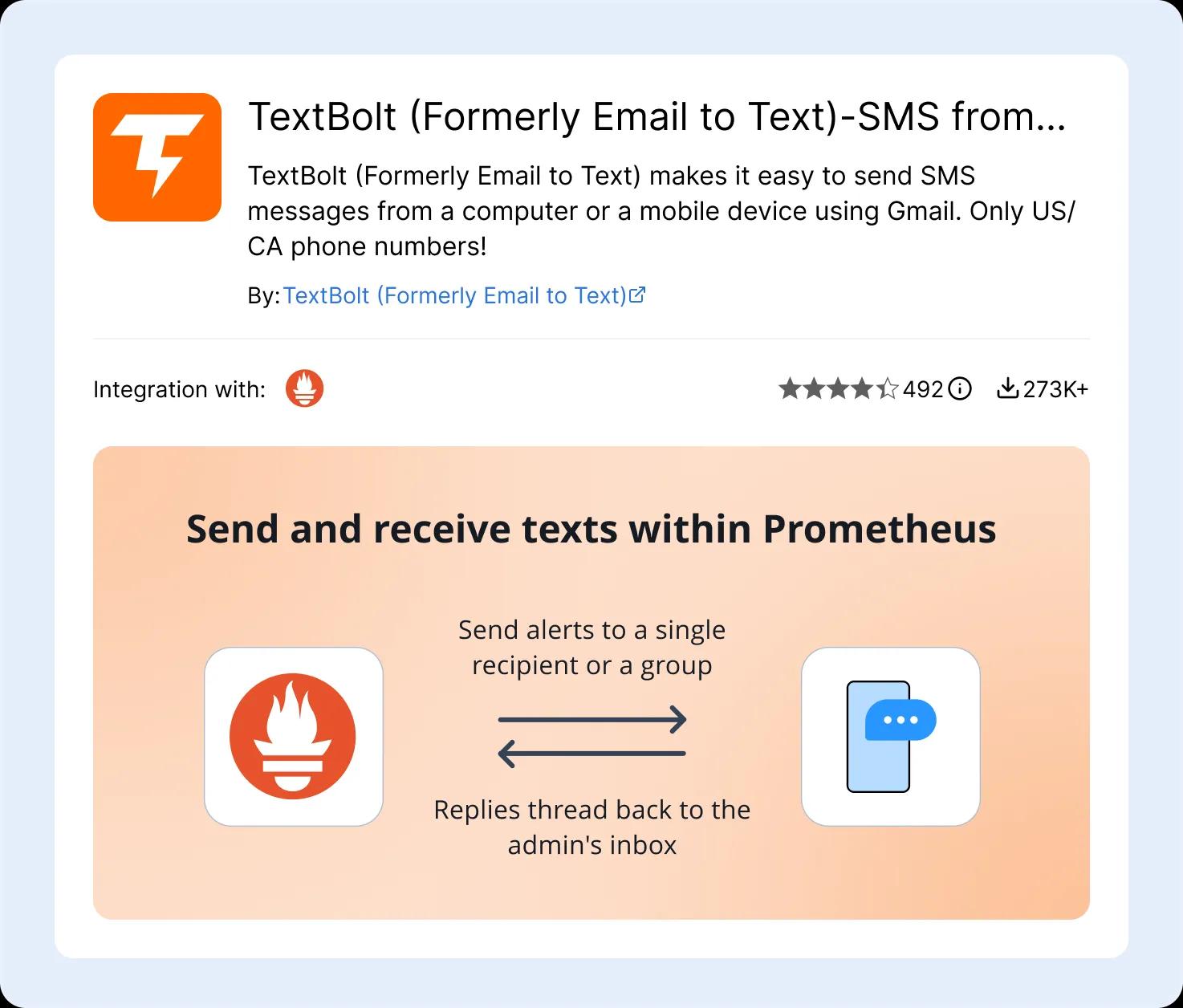 Set Up Prometheus SMS