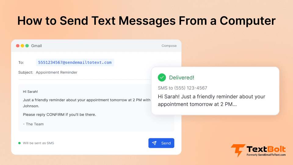 Compyter Message How to Send & Receive Text Messages From a Computer in 2026